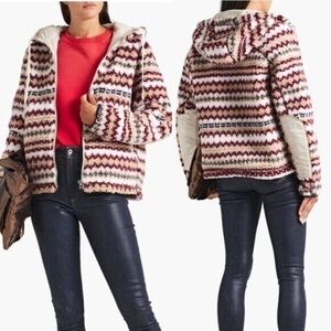 Rag & bone Fair Isle Sherpa Tactic Jacket